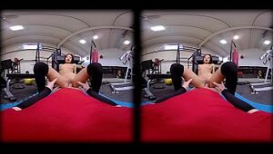 VRConk Petite girl fucked by fat cock at the gym VR Porn