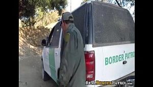 Stupid Mexican Amateur Punished Sex With BorderAgent